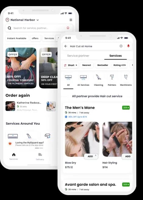 MySquard: Scalable On-Demand Marketplace App Development